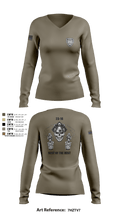23-18 41923106 Women's Long Sleeve V-neck Shirt - 5