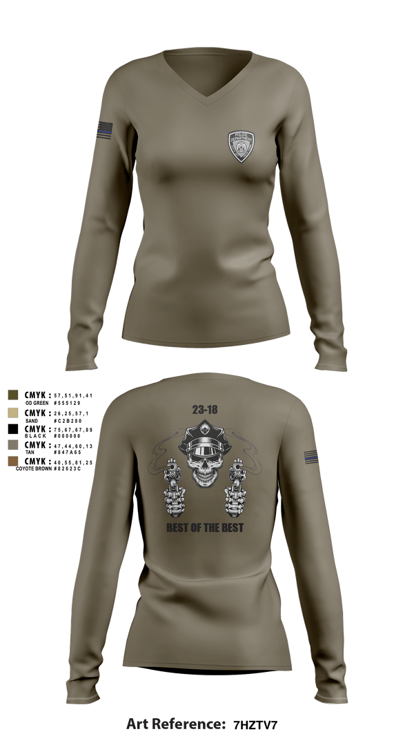 Women's Long Sleeve Vneck Shirt, , , Teamtime, Team time, sublimation, custom sports apparel, team uniforms, spirit wear, spiritwear, sports uniforms, custom shirts, team store, custom team store, fundraiser sports, apparel fundraiser