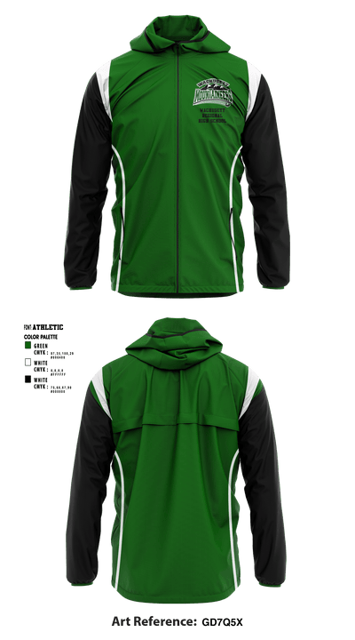 Wachusett Regional High School Ice Hockey 65785917 Windbreaker - 1