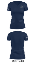 Henry F Moss Middle School Basketball 70573674 Women's Short Sleeve V-neck Shirt - 21