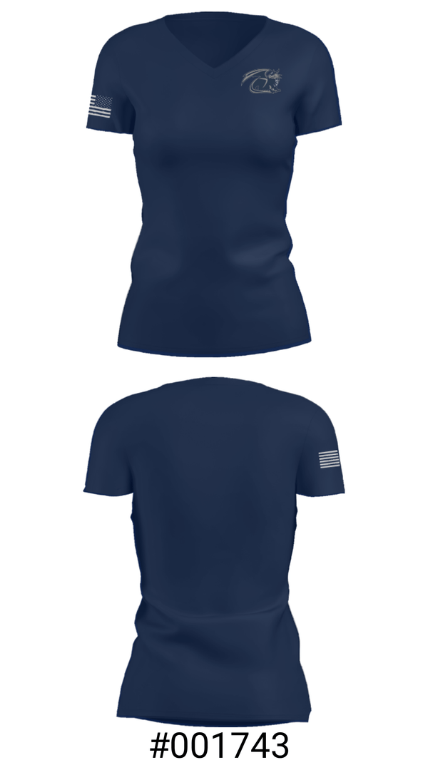 Women's Short Sleeve Vneck Shirt, Henry F Moss Middle School Basketball, Women's Basketball, Teamtime, Team time, sublimation, custom sports apparel, team uniforms, spirit wear, spiritwear, sports uniforms, custom shirts, team store, custom team store, fundraiser sports, apparel fundraiser