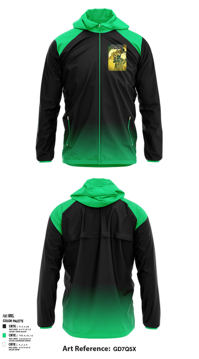 StrangeCo Pipe HittingStrangeCo Pipe Hitting 87288548 Windbreaker - 1