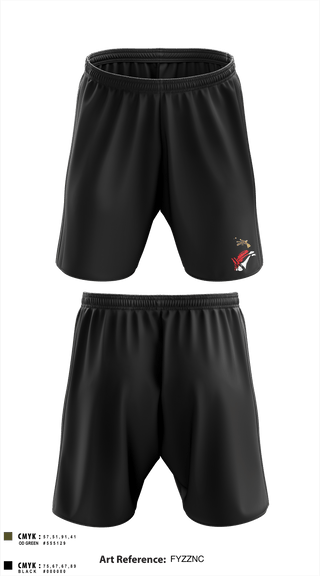 Athletic Shorts With Pockets, 2-6 Cav Alpha troop Renegades, Army, Teamtime, Team time, sublimation, custom sports apparel, team uniforms, spirit wear, spiritwear, sports uniforms, custom shirts, team store, custom team store, fundraiser sports, apparel fundraiser