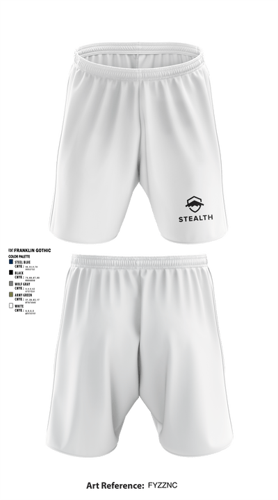 Stealth customs 84323734 Athletic Shorts With Pockets - 6