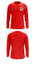 Santiam Christian School Wrestling 60304138 Long Sleeve Performance Shirt - 3