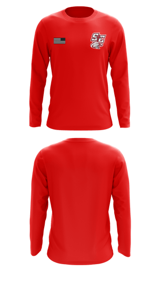 Long Sleeve Performance Shirt, Santiam Christian School Wrestling, Wrestling, Teamtime, Team time, sublimation, custom sports apparel, team uniforms, spirit wear, spiritwear, sports uniforms, custom shirts, team store, custom team store, fundraiser sports, apparel fundraiser