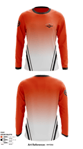 Elk Valley Senior High School 25931668 Long Sleeve Performance Shirt - 1