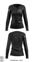 CTR - Incident Management Specialist 75802655 Women's Long Sleeve V-neck Shirt - 1