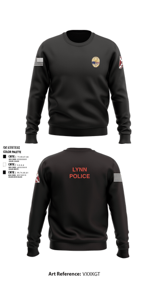 Crew Neck Sweatshirt, , Police, Teamtime, Team time, sublimation, custom sports apparel, team uniforms, spirit wear, spiritwear, sports uniforms, custom shirts, team store, custom team store, fundraiser sports, apparel fundraiser
