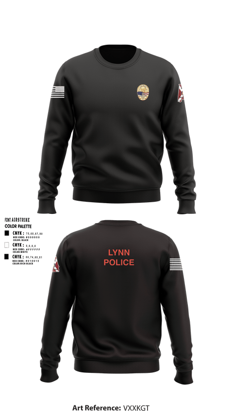 Crew Neck Sweatshirt, , Police, Teamtime, Team time, sublimation, custom sports apparel, team uniforms, spirit wear, spiritwear, sports uniforms, custom shirts, team store, custom team store, fundraiser sports, apparel fundraiser