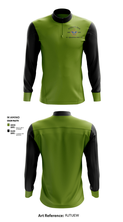 BSA Scouts 30546872 Quarter Zip Jacket - 1