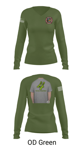 Women's Long Sleeve Vneck Shirt, , Fire Department, Teamtime, Team time, sublimation, custom sports apparel, team uniforms, spirit wear, spiritwear, sports uniforms, custom shirts, team store, custom team store, fundraiser sports, apparel fundraiser