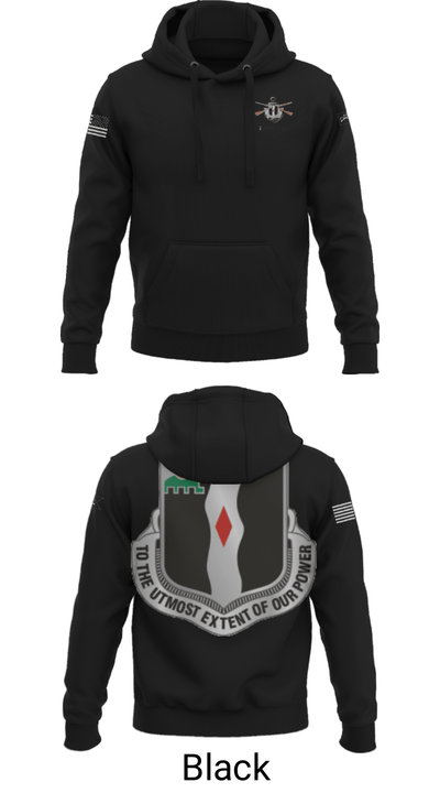 3rd Battalion 60th infantry Regiment River Raiders 94205182 Hoodie - 24
