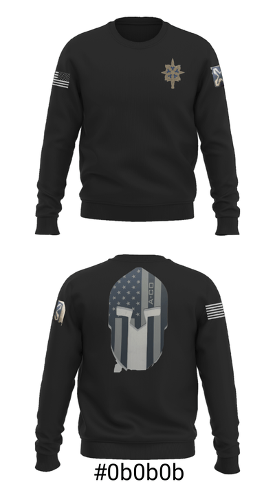Alpha Company 223MI 2860942 Crew Neck Sweatshirt - 7