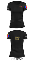 142 FA BDE Warrants 90151775 Women's Short Sleeve V-neck Shirt - 22