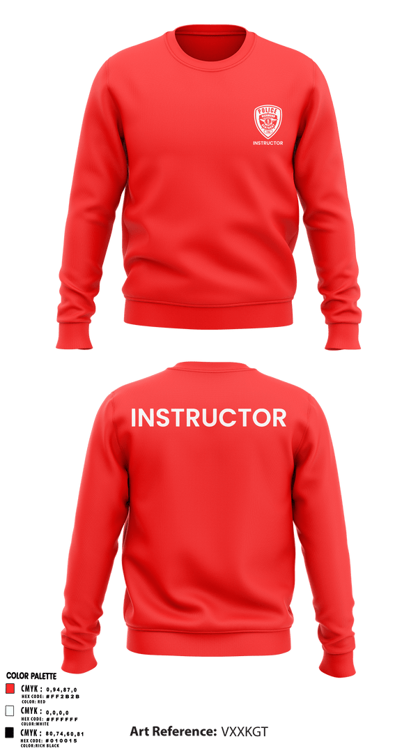 Crew Neck Sweatshirt, Richmond Police, Police, Teamtime, Team time, sublimation, custom sports apparel, team uniforms, spirit wear, spiritwear, sports uniforms, custom shirts, team store, custom team store, fundraiser sports, apparel fundraiser