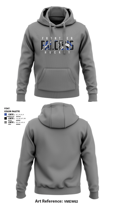 Frontier Central Hockey 50669255 Hoodie - 3
