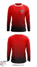 Clarkston High School Wrestling 753987382 Long Sleeve Rash Guard Shirt - 1