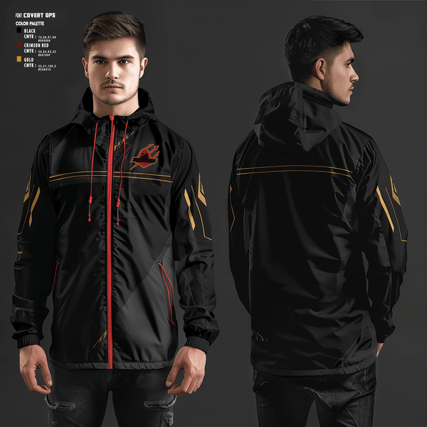 Windbreaker, Trident Militia, E-Sports, Teamtime, Team time, sublimation, custom sports apparel, team uniforms, spirit wear, spiritwear, sports uniforms, custom shirts, team store, custom team store, fundraiser sports, apparel fundraiser