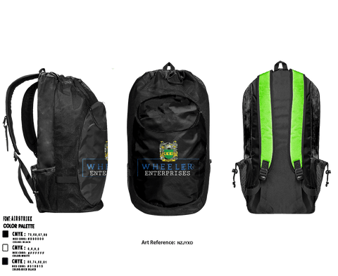 Gear Bag, Wheeler EnterprisesWheeler Enterprises, , Teamtime, Team time, sublimation, custom sports apparel, team uniforms, spirit wear, spiritwear, sports uniforms, custom shirts, team store, custom team store, fundraiser sports, apparel fundraiser
