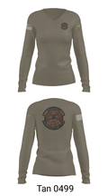 378 Expeditionary Communications Squadron 36516521 Women's Long Sleeve V-neck Shirt - 41