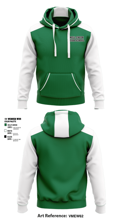 Mill Creek High School 90479347 Hoodie - 2