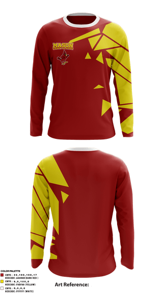Long Sleeve Performance Shirt, Mason County Eastern High School, Spirit Store, Teamtime, Team time, sublimation, custom sports apparel, team uniforms, spirit wear, spiritwear, sports uniforms, custom shirts, team store, custom team store, fundraiser sports, apparel fundraiser