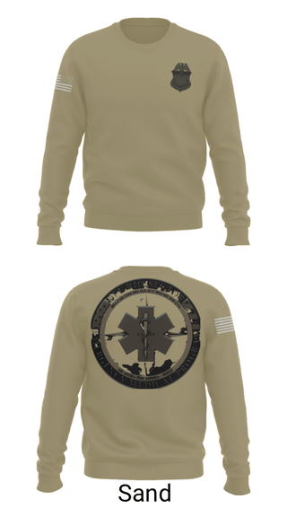 Crew Neck Sweatshirt, , Police, Teamtime, Team time, sublimation, custom sports apparel, team uniforms, spirit wear, spiritwear, sports uniforms, custom shirts, team store, custom team store, fundraiser sports, apparel fundraiser