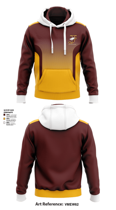 Jefferson High School Soccer 7239971 Hoodie - 1