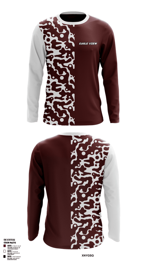 Long Sleeve Performance Shirt, Eagle View Elementary School, Spirit Store, Teamtime, Team time, sublimation, custom sports apparel, team uniforms, spirit wear, spiritwear, sports uniforms, custom shirts, team store, custom team store, fundraiser sports, apparel fundraiser