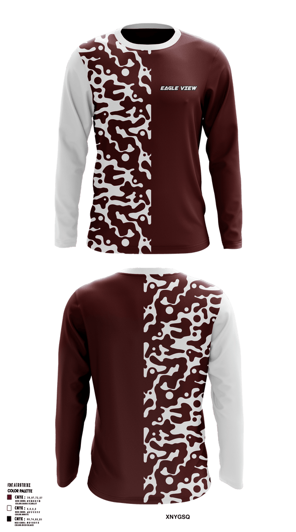 Long Sleeve Performance Shirt, Eagle View Elementary School, Spirit Store, Teamtime, Team time, sublimation, custom sports apparel, team uniforms, spirit wear, spiritwear, sports uniforms, custom shirts, team store, custom team store, fundraiser sports, apparel fundraiser