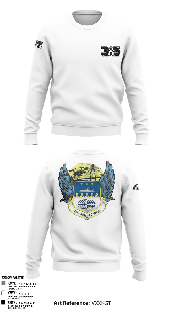 Crew Neck Sweatshirt, , Air Force, Teamtime, Team time, sublimation, custom sports apparel, team uniforms, spirit wear, spiritwear, sports uniforms, custom shirts, team store, custom team store, fundraiser sports, apparel fundraiser
