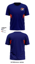 Wilson Preparatory Academy Basketball 93288962 Short Sleeve Performance Shirt - 1