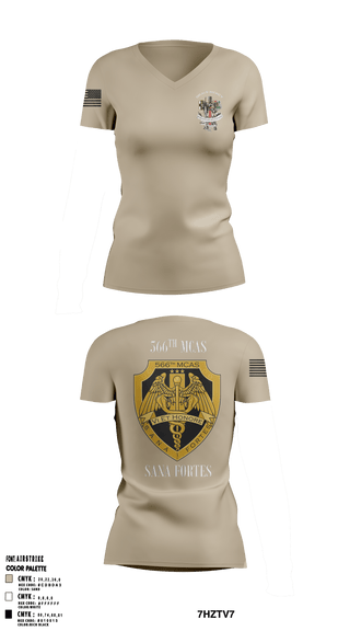 Women's Short Sleeve Vneck Shirt, , Army, Teamtime, Team time, sublimation, custom sports apparel, team uniforms, spirit wear, spiritwear, sports uniforms, custom shirts, team store, custom team store, fundraiser sports, apparel fundraiser