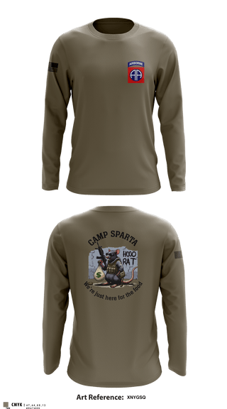 Long Sleeve Performance Shirt, 82nd, Army, Teamtime, Team time, sublimation, custom sports apparel, team uniforms, spirit wear, spiritwear, sports uniforms, custom shirts, team store, custom team store, fundraiser sports, apparel fundraiser