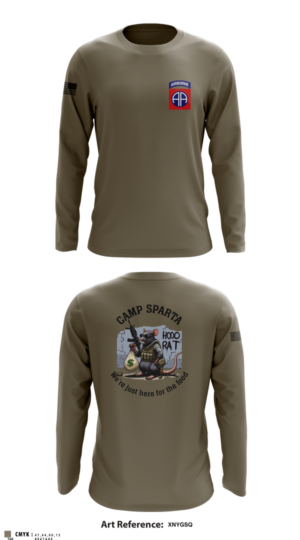 Long Sleeve Performance Shirt, 82nd, Army, Teamtime, Team time, sublimation, custom sports apparel, team uniforms, spirit wear, spiritwear, sports uniforms, custom shirts, team store, custom team store, fundraiser sports, apparel fundraiser