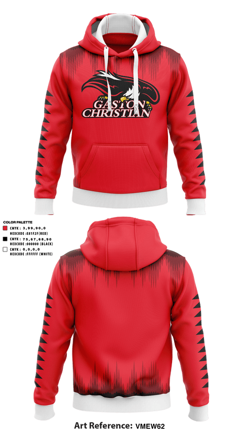 Hoodie, Gaston Christian School Basketball, Men's Basketball, Teamtime, Team time, sublimation, custom sports apparel, team uniforms, spirit wear, spiritwear, sports uniforms, custom shirts, team store, custom team store, fundraiser sports, apparel fundraiser