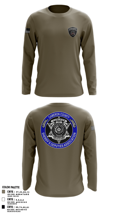 Carrizalez 45430604 Long Sleeve Performance Shirt - 1