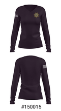 Lawrence county sheriff's department 92960361 Women's Long Sleeve V-neck Shirt - 7