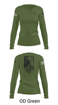 State Public Affairs 94733866 Women's Long Sleeve V-neck Shirt - 40