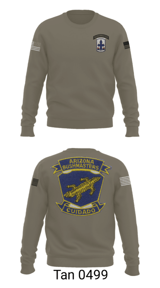 Crew Neck Sweatshirt, , Army, Teamtime, Team time, sublimation, custom sports apparel, team uniforms, spirit wear, spiritwear, sports uniforms, custom shirts, team store, custom team store, fundraiser sports, apparel fundraiser