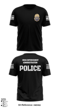 DEA Enforcement Group 46 13099367 Short Sleeve Performance Shirt - 53