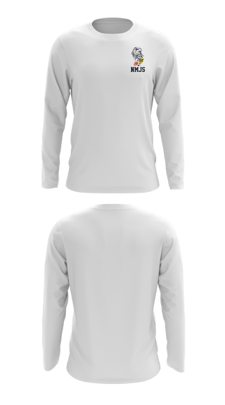Long Sleeve Performance Shirt, New Martinsville Junior Sports, Men's Basketball, Teamtime, Team time, sublimation, custom sports apparel, team uniforms, spirit wear, spiritwear, sports uniforms, custom shirts, team store, custom team store, fundraiser sports, apparel fundraiser