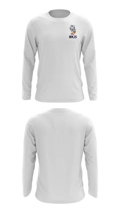 New Martinsville Junior Sports 82171066 Long Sleeve Performance Shirt - 49