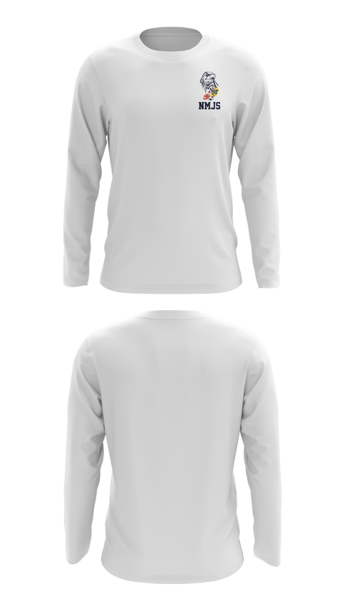 Long Sleeve Performance Shirt, New Martinsville Junior Sports, Men's Basketball, Teamtime, Team time, sublimation, custom sports apparel, team uniforms, spirit wear, spiritwear, sports uniforms, custom shirts, team store, custom team store, fundraiser sports, apparel fundraiser