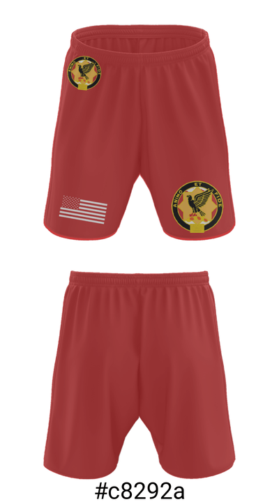 1st Squadron, 1st Cavalry Regiment 7988197 Athletic Shorts With Pockets - 25
