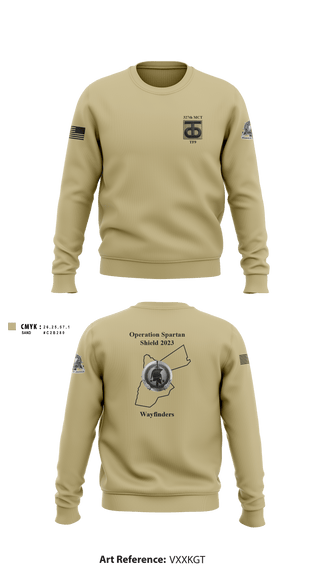 Crew Neck Sweatshirt, , Army, Teamtime, Team time, sublimation, custom sports apparel, team uniforms, spirit wear, spiritwear, sports uniforms, custom shirts, team store, custom team store, fundraiser sports, apparel fundraiser