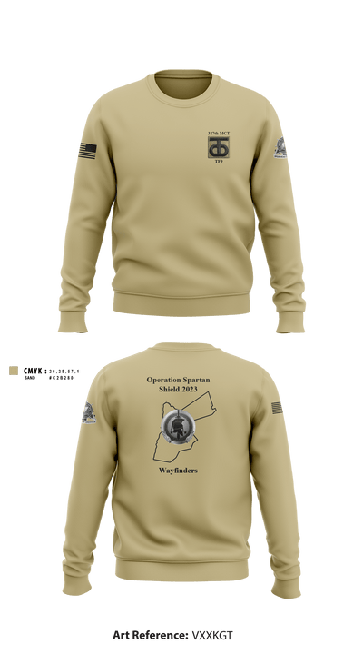 327th MCT 96493981 Crew Neck Sweatshirt - 2