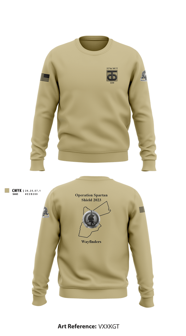 Crew Neck Sweatshirt, , Army, Teamtime, Team time, sublimation, custom sports apparel, team uniforms, spirit wear, spiritwear, sports uniforms, custom shirts, team store, custom team store, fundraiser sports, apparel fundraiser