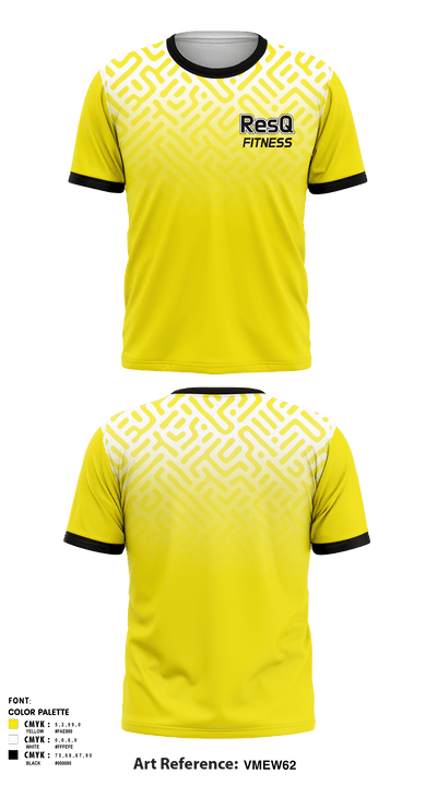 ResQ Fitness 4592383 Short Sleeve Performance Shirt - 1